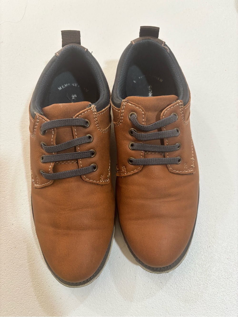 Sonoma Brown boys Lace-Up Derby Oxfords